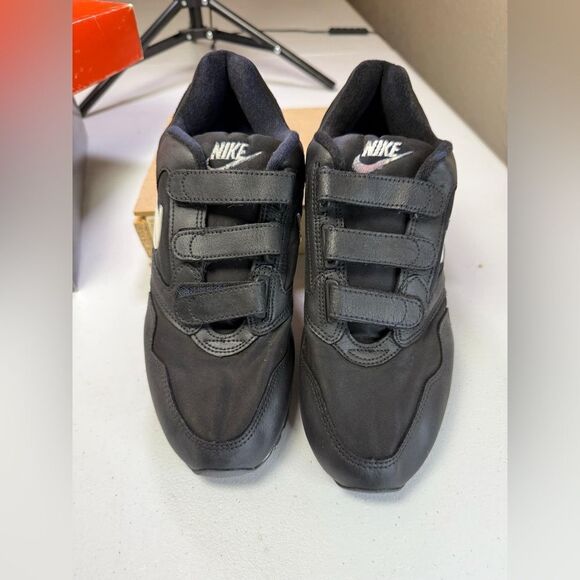 Vintage 90s Nike Decade V Midnight Navy Blue Heavens Gates 1995 Sneakers Sz 7.5 - Picture 9 of 15